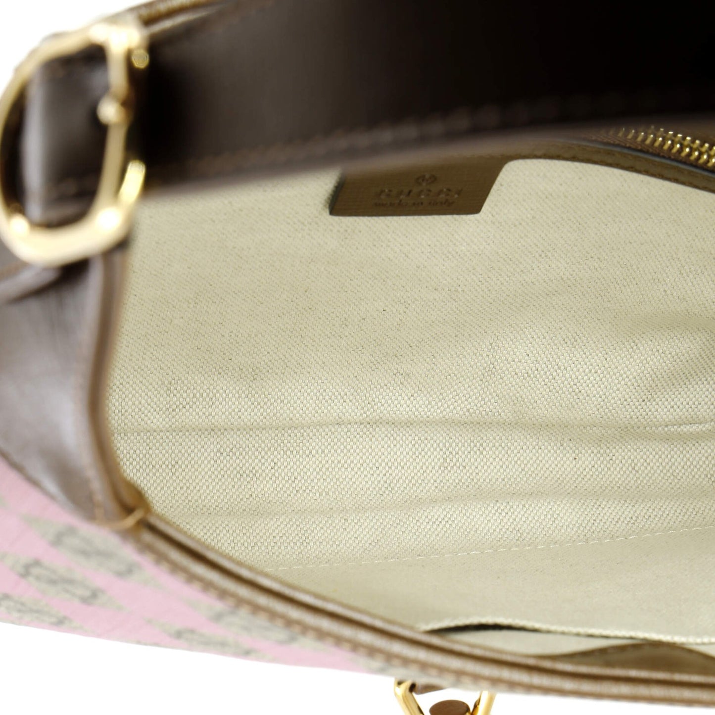 Gucci Jackie 1961 Hobo Printed Gg Coated Canvas Small