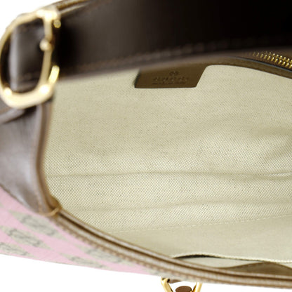 Gucci Jackie 1961 Hobo Printed Gg Coated Canvas Small