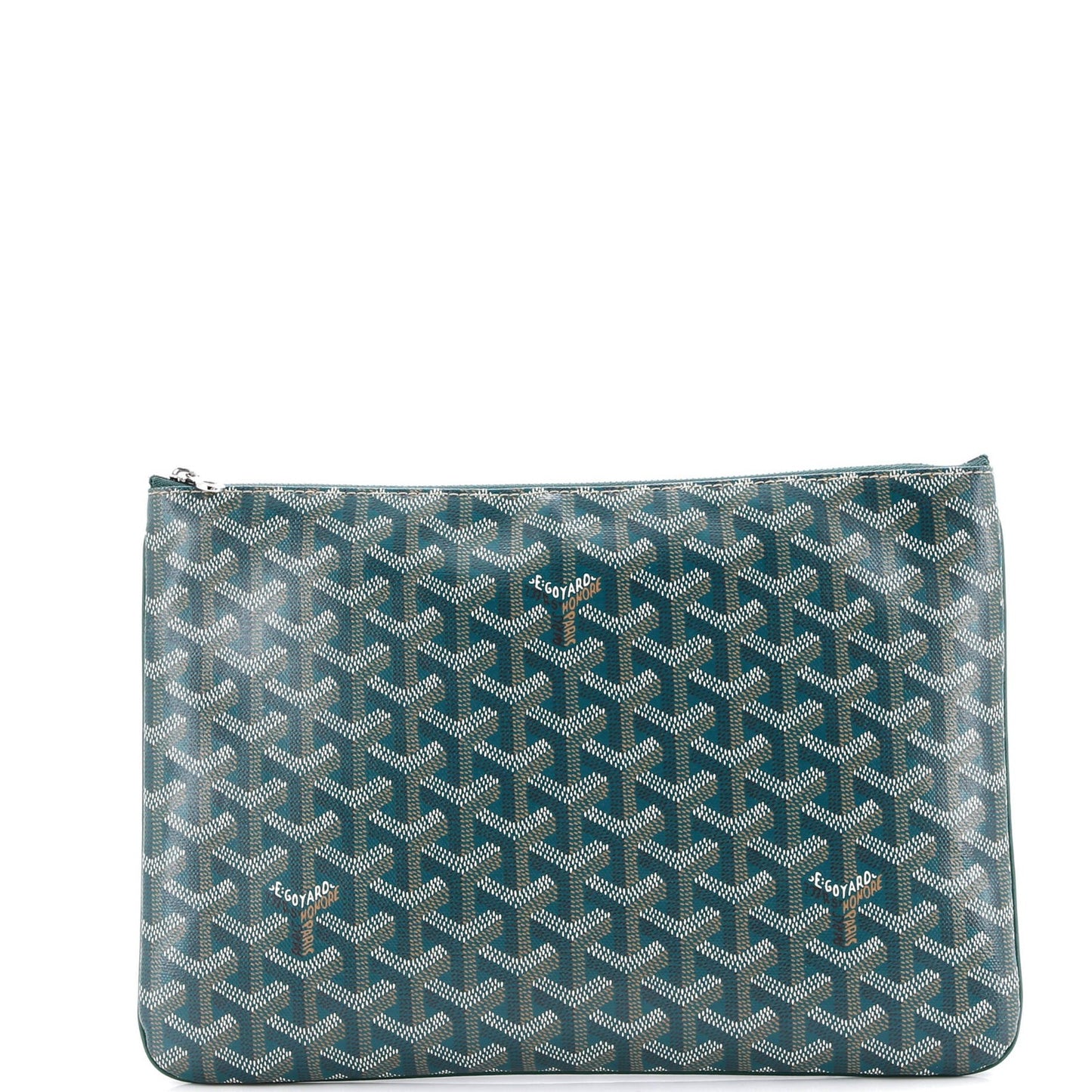 Goyard Senat Zip Pouch Coated Canvas Mm