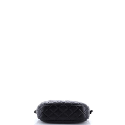 Chanel Camera Case Bag Quilted Lambskin Mini
