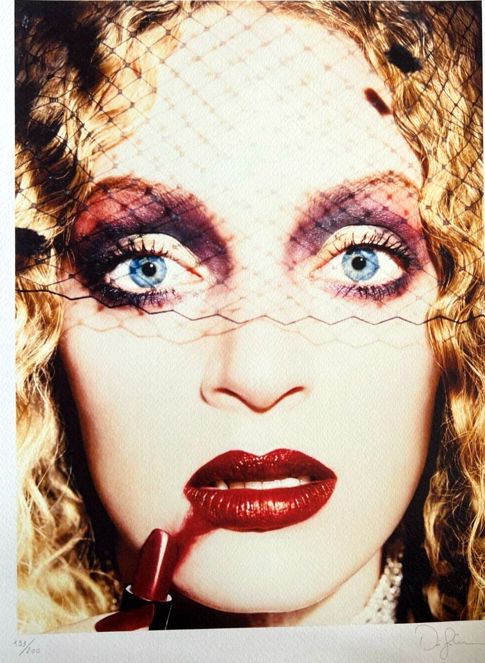 David Lachapelle Lithograph 200 Ex (Pierce Brosnan John Lennon Jim Carrey)