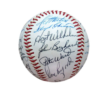 1966 Chicago White Sox Team Signed Oal Baseball