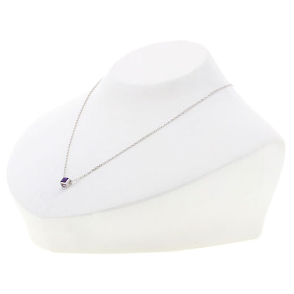 Gucci   Necklace Square G Amethyst K18 White Gold
