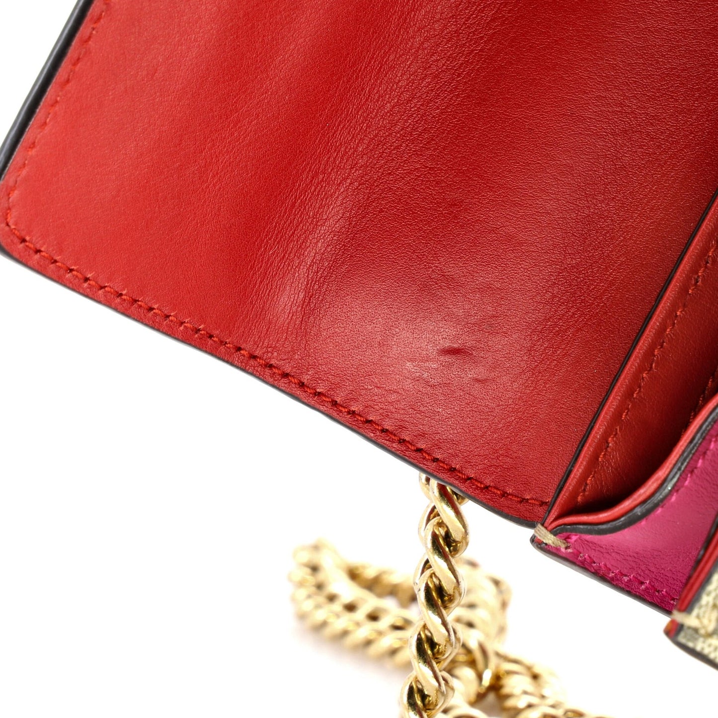 Gucci Padlock Shoulder Bag Gg Coated Canvas And Leather Small