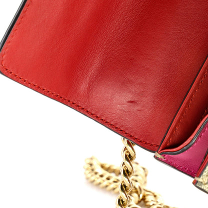 Gucci Padlock Shoulder Bag Gg Coated Canvas And Leather Small