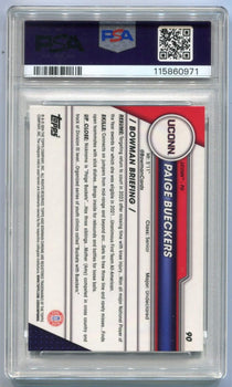 Paige Bueckers 2023 Bowman U Chrome Rc #90 Psa Graded 10