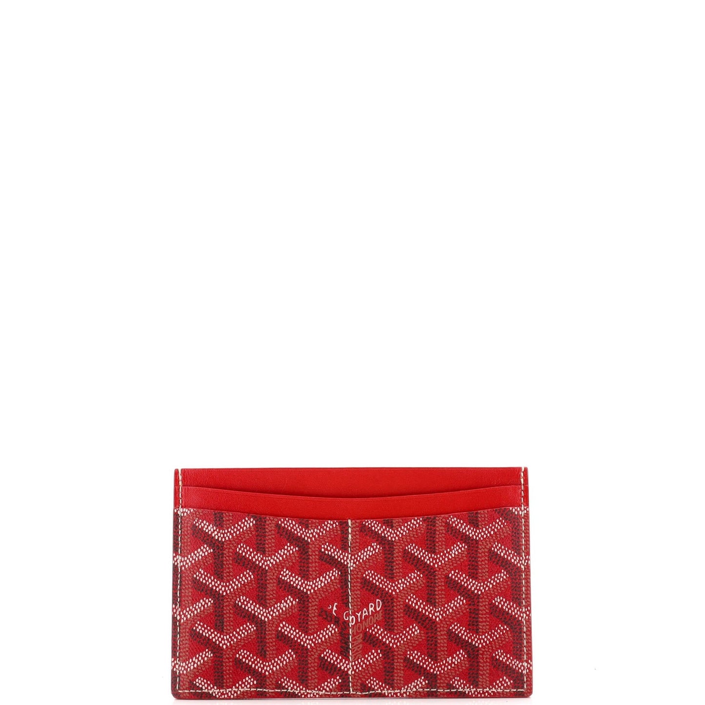 Goyard Saint Sulpice Card Holder Coated Canvas