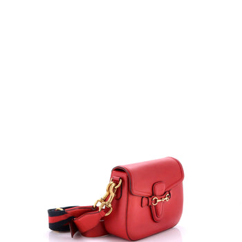 Gucci Lady Web Shoulder Bag Leather Medium