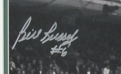 Bill Russell Hof Autographed 16X20 B/W Photo