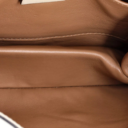 Gucci Broadway Pearly Bee Shoulder Bag Embellished Leather Mini