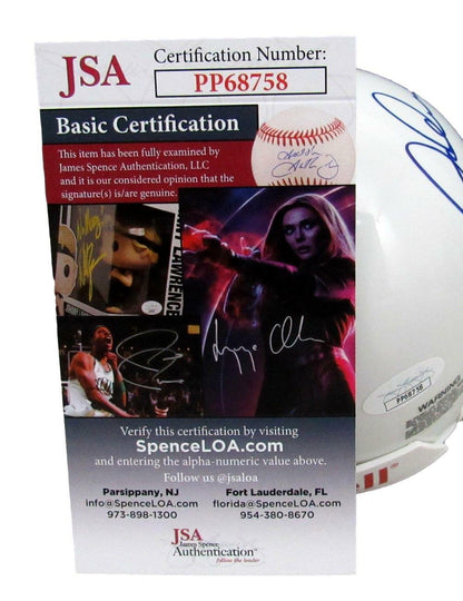 Alex Rodriquez Signed/Autographed University Of Miami Mini Helmet Jsa 160176