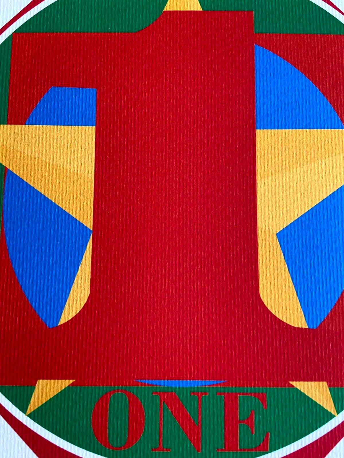 Robert Indiana Lithograph Guggenheim