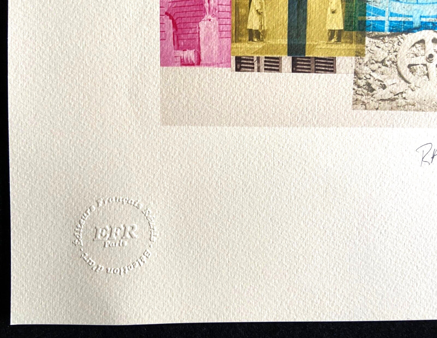 Robert Rauschenberg Lithograph Coa Numbered