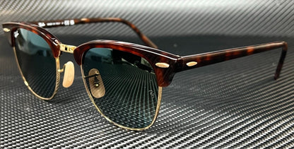 RAY BAN RB3016 990 9J Red Havana Square 49 mm Unisex Sunglasses