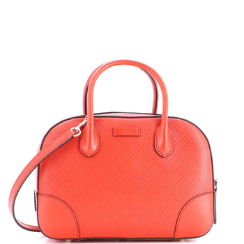Gucci Bright Top Handle Bag Diamante Leather Small