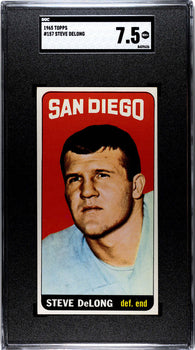 Steve Delong 1965 Topps #157 Sgc 7.5