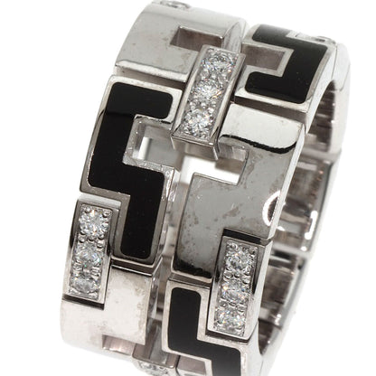 Cartier   Ring Dragon Padlock Diamond Enamel #48