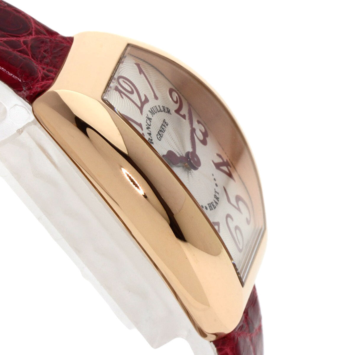 Franck Muller Heart To Heart Watches 5002Sqz K18 Pink Gold/Leather Ladies