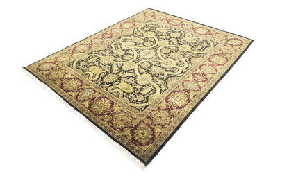 8X10 ft Handmade Floral Traditional Wool Rug