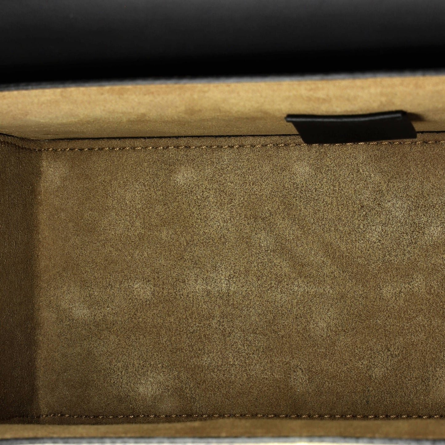 Gucci Padlock Bamboo Shoulder Bag Gg Coated Canvas Small