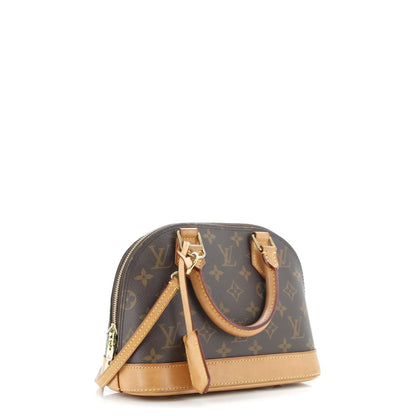 Louis Vuitton Alma Handbag Monogram Canvas Bb