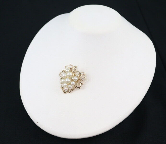 MIKIMOTO Brooch and Pendant Akoya Pearl 5.5-7.5mm