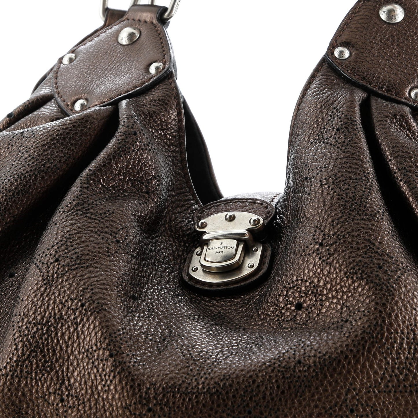 Louis Vuitton L Hobo Mahina Leather