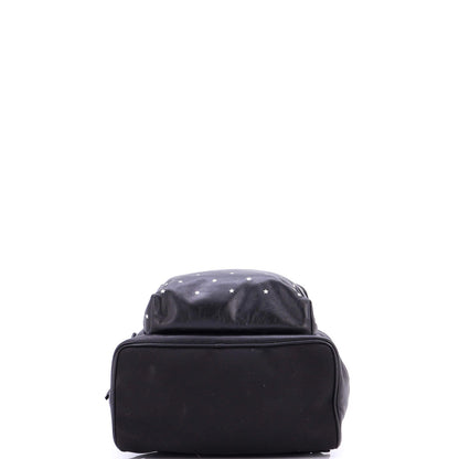 Saint Laurent City Backpack Embellished Calfskin Medium