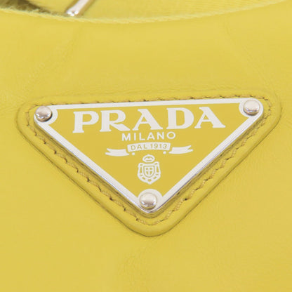 Calf PRADA Logo Hardware Shoulder Bag