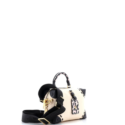 Louis Vuitton Petite Malle Souple Handbag Wild At Heart Monogram Empreinte Giant