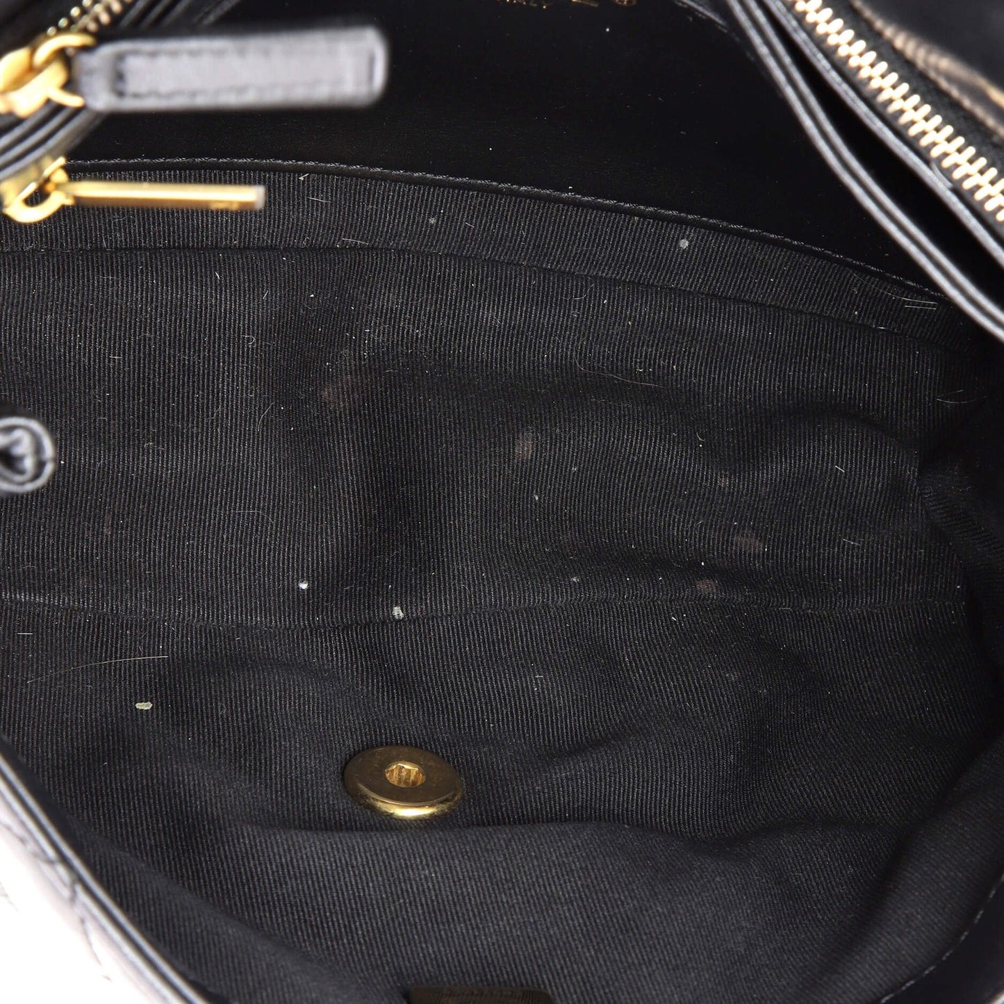 Chanel All Slide Long Flap Bag Quilted Lambskin Medium