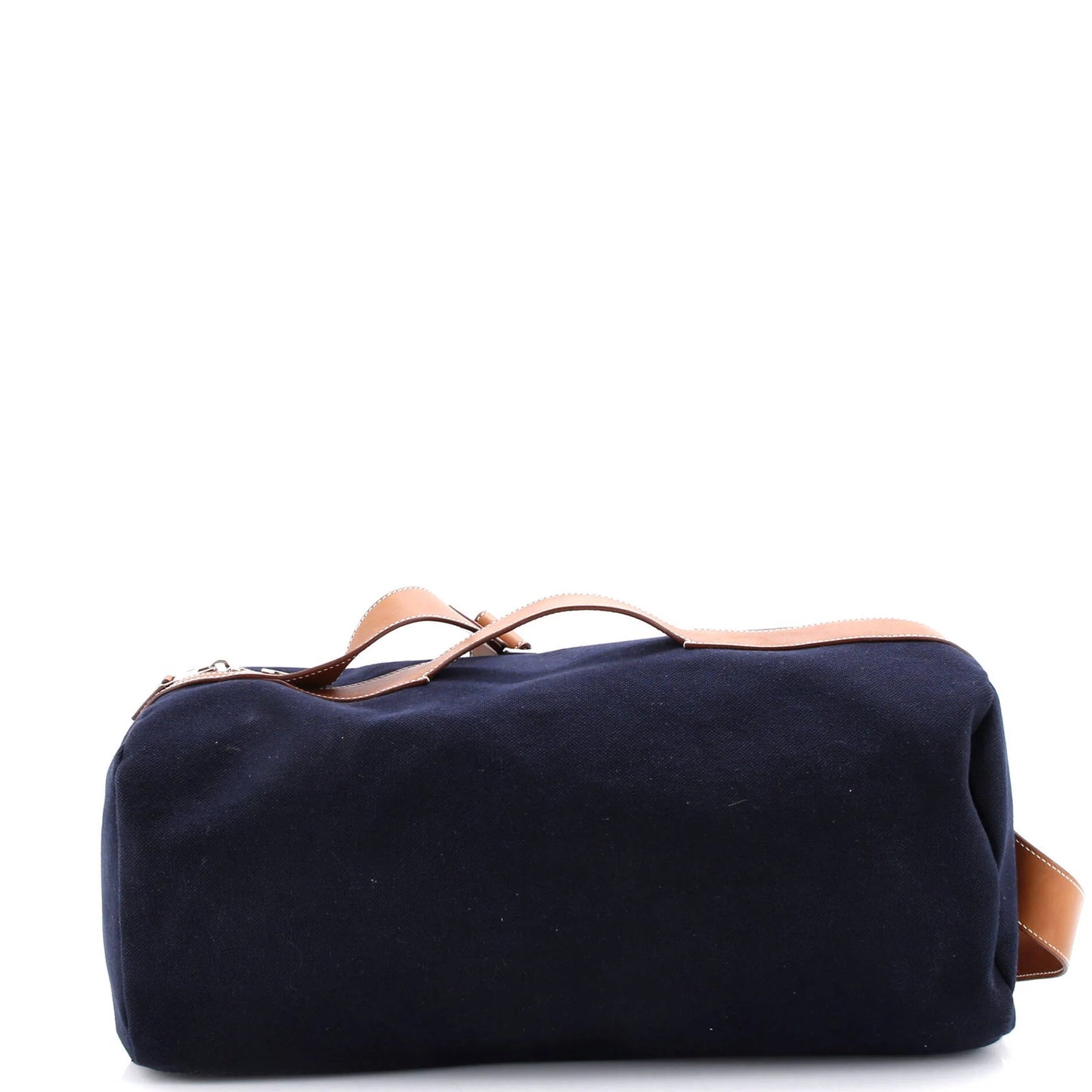 Hermes Odyssee Terre Duffle Bag Canvas With Leather