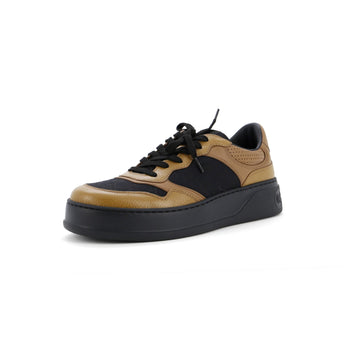 Gucci Men'S Chunky Low-Top Sneakers Gg Canvas With Leather