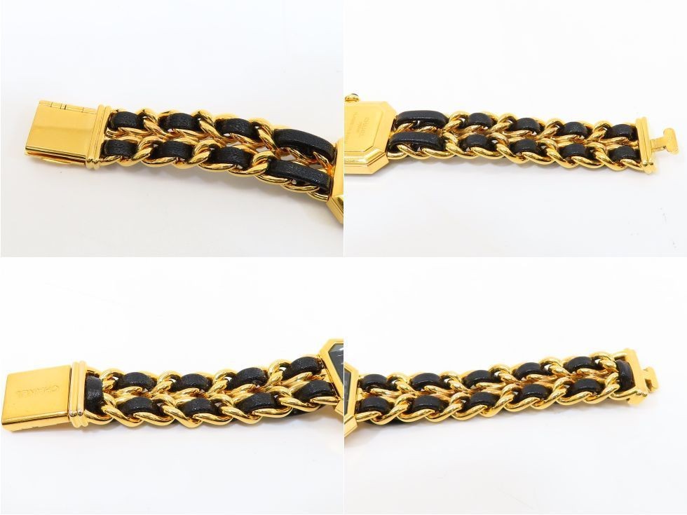 Chanel H0001 Premire S Gp Leather Strap Quartz