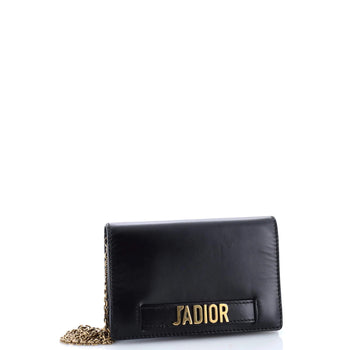 Christian Dior J'Adior Wallet On Chain Leather