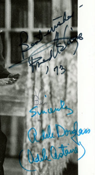 Fred & Adele Astair Dual-Signed/Inscr 8X10 B/W Photo Psa/Dna 192054