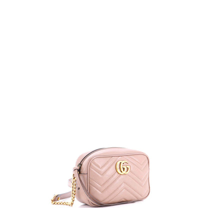 Gucci Gg Marmont Shoulder Bag Matelasse Leather Mini