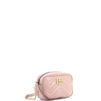 Gucci Gg Marmont Shoulder Bag Matelasse Leather Mini