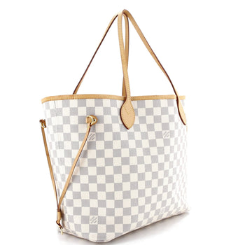 Louis Vuitton Neverfull Nm Tote Damier Mm