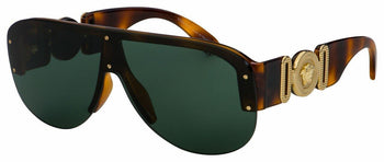 Versace Ve4391 531771 Havana Aviator Men'S 48 Mm