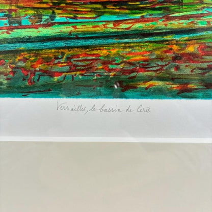Jean Carzou Lithograph The Fountain Of Ceres 1995