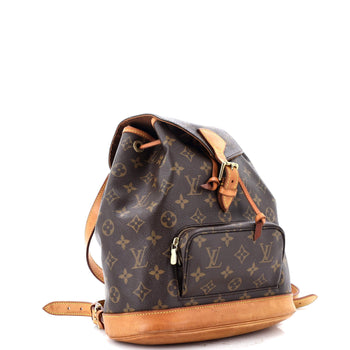 MM Louis Vuitton Vintage Montsouris Backpack Monogram Canvas