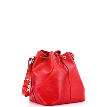 Louis Vuitton Petit Noe Handbag Epi Leather