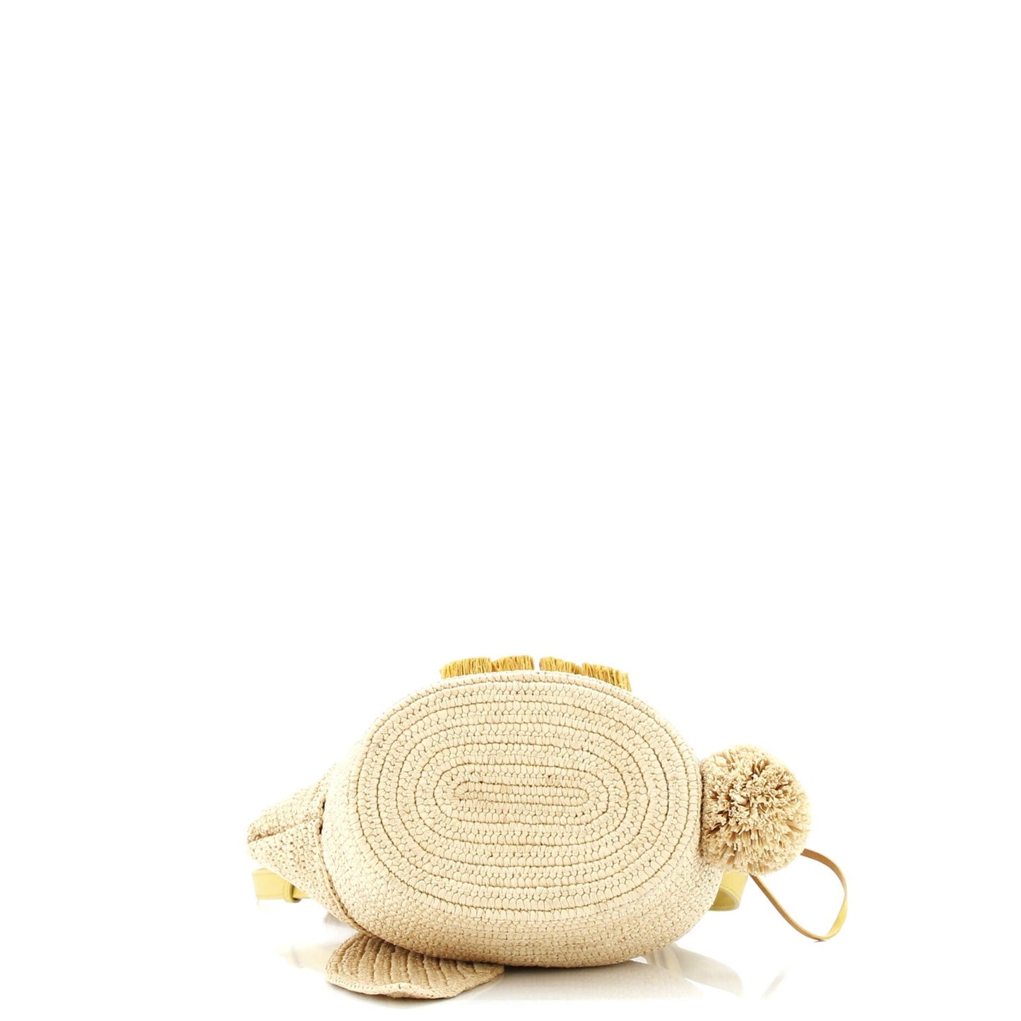 Loewe Bunny Drawststring Bucket Bag Raffia Small