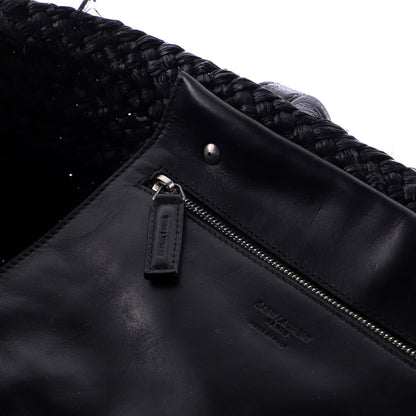 Saint Laurent Panier Basket Shopper Raffia Medium