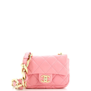 Chanel Funky Town Flap Bag Quilted Lambskin Mini