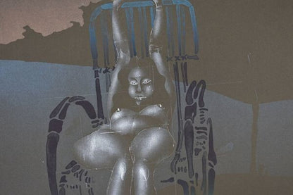 Paul Wunderlich - Twilight Ed125 Original Lithograph Signed Surrealism Art