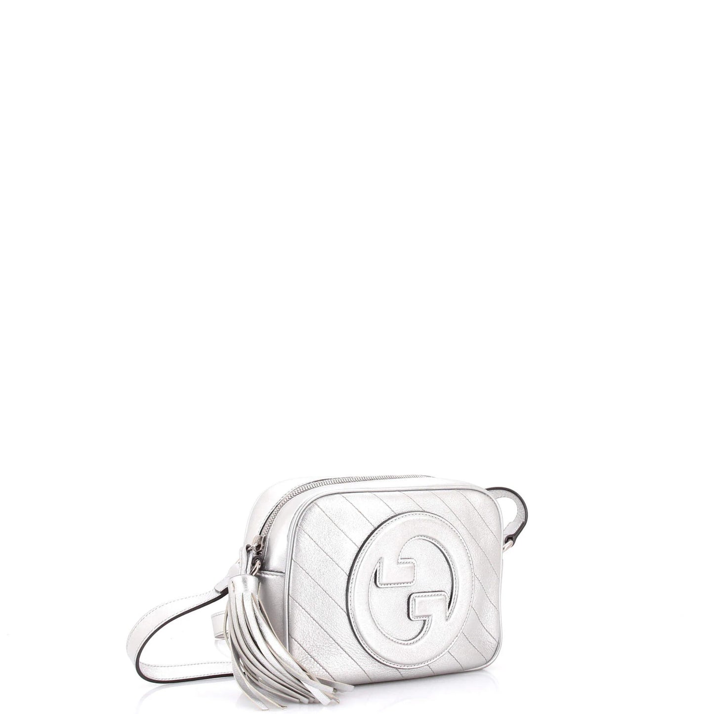 Gucci Blondie Nm Camera Shoulder Bag Diagonal Quilted Leather Small