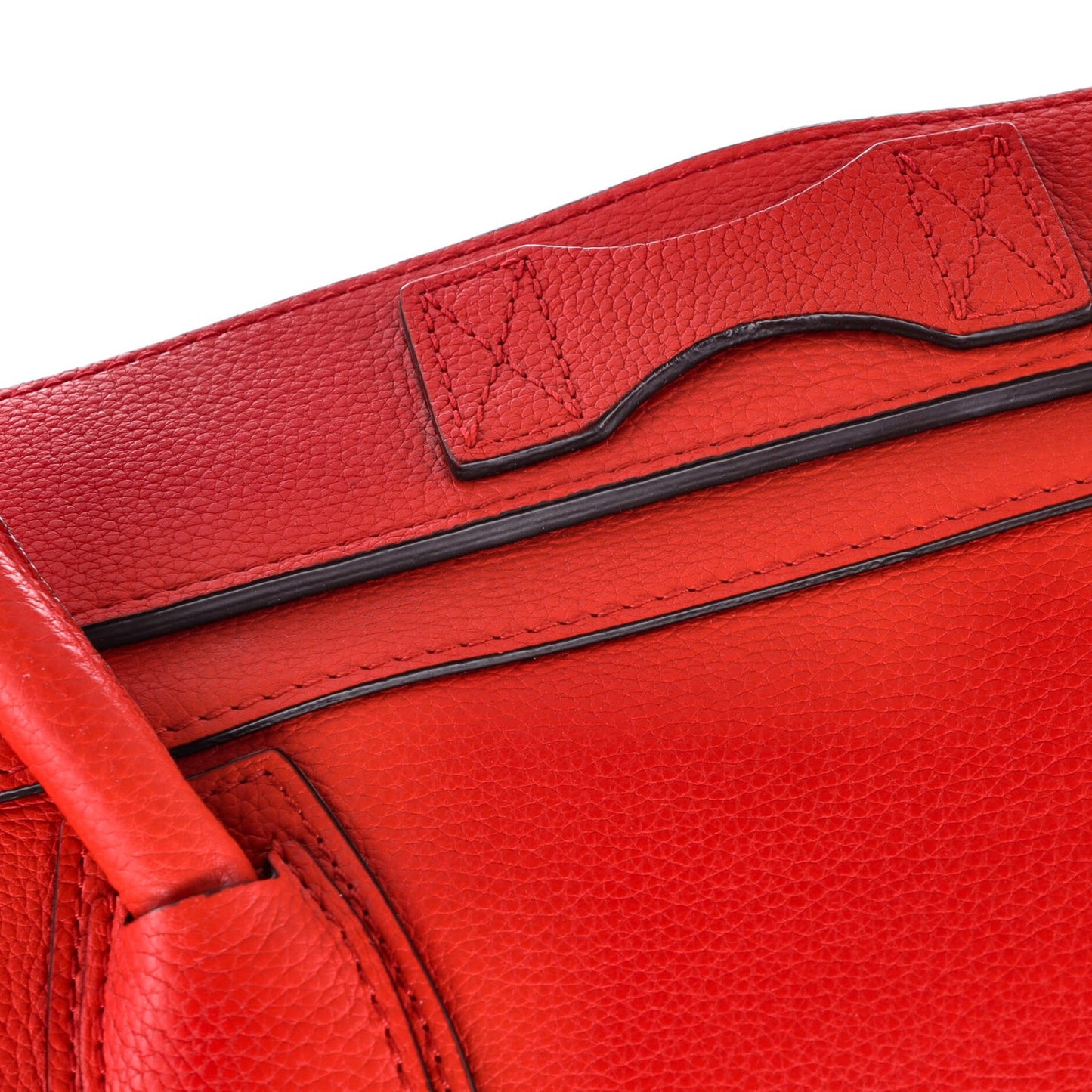 Celine Shoulder Luggage Bag Leather