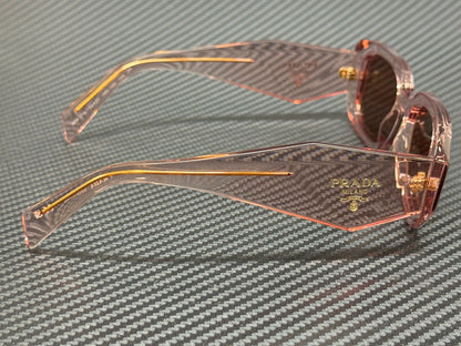 PRADA PR 17WS 19Q10D Transparent Peach Brown